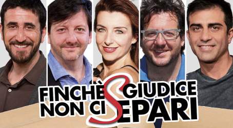 A Gioia lo spettacolo “Finché giudice non ci separi” Si svolgerà al Cinema Teatro "Politeama"