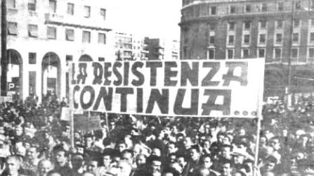 Polistena, monumento alla memoria del Partigiano Il nome rievoca l’impresa della Resistenza italiana contro il fascismo