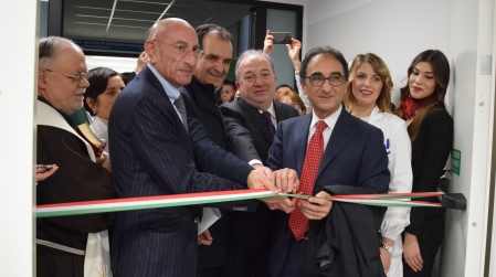 Struttura Immunoematologia al “Pugliese-Ciaccio” Inaugurazione questa mattina dei locali del reparto