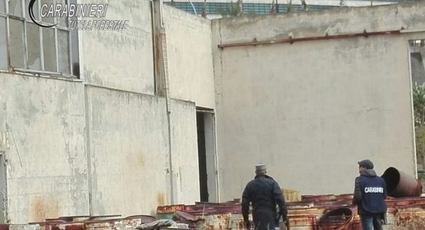 Rifiuti pericolosi, sequestrata maxi area a Reggio Calabria Intervento del Nucleo Investigativo del Gruppo Carabinieri Forestale