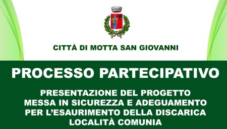 Motta, messa in sicurezza della discarica “Comunia” Previste tre fasi distinte per l'elaborazione del progetto