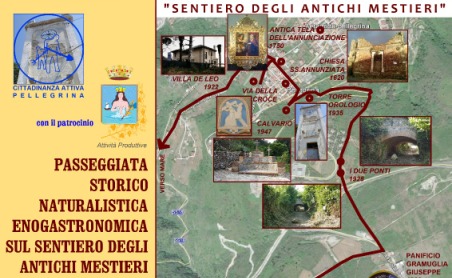 Bagnara, passeggiata “sentiero degli antichi mestieri” Manifestazione volta al recupero del borgo di Pellegrina