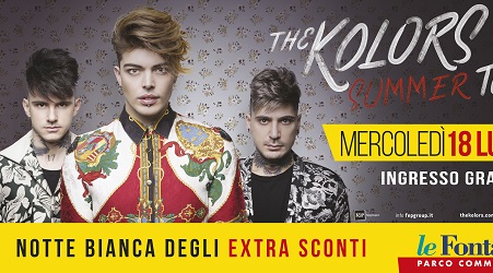 Il Frida Tour dei The Kolors arriva al Parco Le Fontane Il 18 luglio ci sarà l’unico concerto calabrese a ingresso gratuito