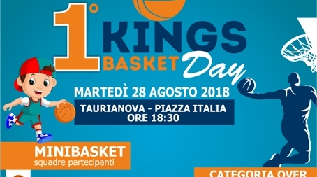 A Taurianova il primo Kings Basket Day Appuntamento per oggi, su piazza Italia