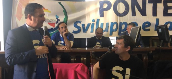 “Ponte Stretto? Priorità per lo sviluppo del territorio” E' quanto affermato da Giovanni Siclari, primo cittadino di Villa San Giovanni 