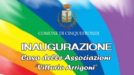 Cinquefrondi, nuovo spazio sociale per la cittadinanza Nasce la "Casa delle Associazioni", luogo in cui verranno ospitate le realtà senza fine di lucro attive sul territorio. Proposta l'intitolazione alla memoria di Vittorio Arrigoni