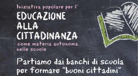 Reggio parte dalla scuola per formare “Buoni cittadini” Il Comune aderisce alla raccolta firme promossa da Anci finalizzata a introdurre la materia di "educazione alla cittadinanza"