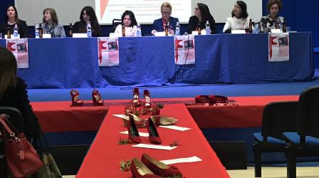 Giornata contro violenza donne ad istituto “Piria” Rosarno Sentimenti intensi hanno emozionato tutti i partecipanti all’evento