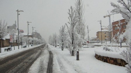 Scuole chiuse a causa della neve a Rende e Cosenza Lezioni sospese anche all'Università della Calabria