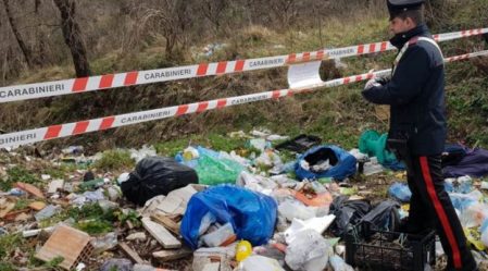 Presenza rifiuti speciali: sequestrata discarica abusiva Operazione dei Carabinieri