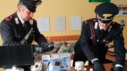 Coppia finisce in manette per droga e furto di energia Operazione da parte dei Carabinieri