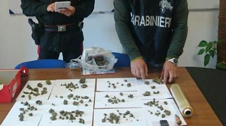 Spaccio droga stazione ferroviaria, arrestati tre giovani Fermati dai Carabinieri. La sostanza stupefacente è stata sequestrata