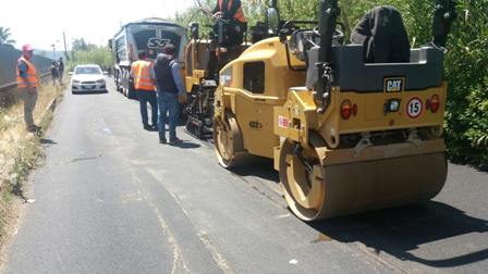 Strada Cannavà-Pegara, iniziato il rifacimento del tappetino Il consigliere metropolitano Fabio Scionti: "Una risposta con  i fatti alle istanze della comunità"