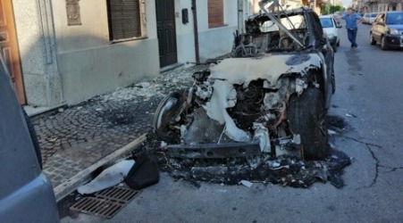 Gioia Tauro, incendiata nella notte auto medico Cambareri La solidarietà dell'amministrazione comunale