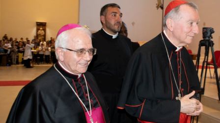 Cardinale Parolin a Congresso Eucaristico Diocesano La seconda edizione dell'evento di grazia della Chiesa Diocesana di Oppido Mamertina-Palmi si è chiusa con la presenza del segretario di Stato Vaticano