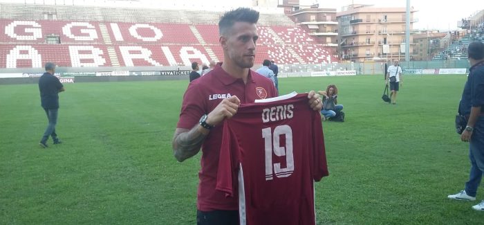 La Reggina abbraccia German Denis El Tanque infiamma subito i suoi nuovi tifosi : “Qui per vincere”