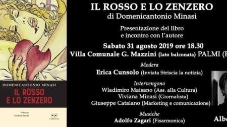 “Il Rosso e lo Zenzero” dalla Notte dei sospiri di Rai1 Domenicantonio Minasi presenta il suo libro a Palmi 