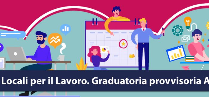 Piani Locali per il Lavoro: graduatoria provvisoria delle aziende L’importo finanziabile è di 135mila euro a valere sul POR Calabria 2014-2020 - Asse 8 “Promozione dell’occupazione sostenibile e di qualità”