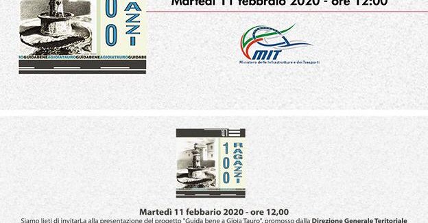 “Guida Bene a Gioia Tauro” Martedì 11 febbraio, alle ore 12.00,nel settecentesco palazzo Baldari di Gioia Tauro si terrà la conferenza stampa di presentazione