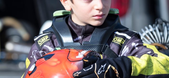 Antonio Errigo di Roccella Jonica è il primo campione del Campionato Regionale Campano e Calabria-Basilicata ACI Karting 2020 MINI GR.3 INTERNAZIONALE