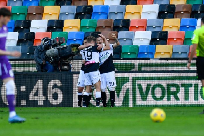 L’Udinese piega 1-0 la Fiorentina, decide Nestorovski