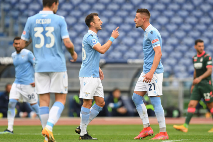 La Lazio batte il Crotone 3-2, decide Caicedo nel finale