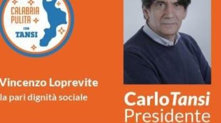 Il candidato Loprevite candida a presidente (?) Carlo Tansi alla Regione. Ma non era De Magistris? In alcuni Comuni tra Taurianova, Cittanova e forse altrove, gigantografie "6x3", ma non si vora seppur dati, a sua detta, come "vincenti" e per questo elezioni rinviate (sic!)