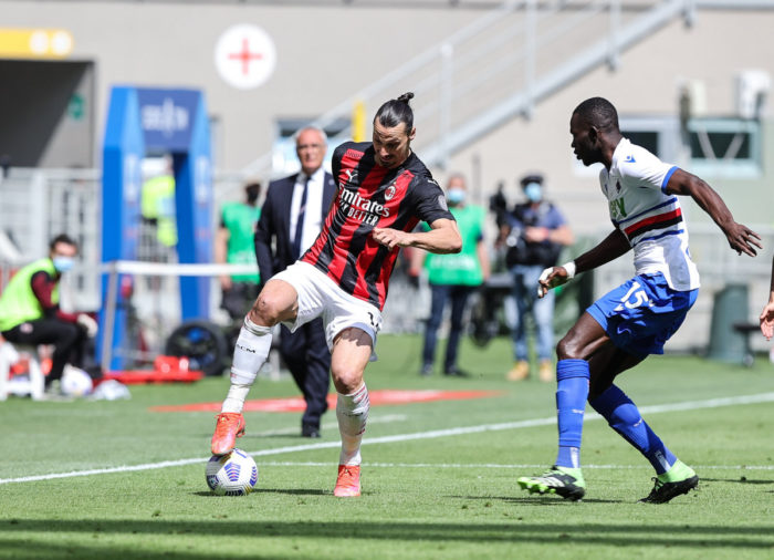 La Sampdoria ferma il Milan, 1-1 a San Siro