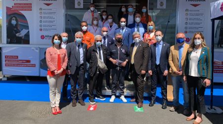 Vaccini dipendenti Hitachi, prima azienda in Italia a vaccinarsi, Spirlì: “Più sicurezza per il mondo del lavoro” Il presidente della Regione a Reggio Calabria per l'avvio della campagna nel grande stabilimento 