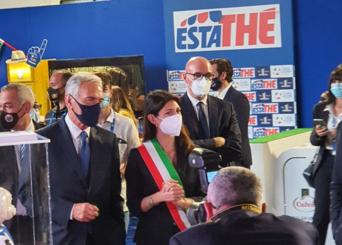 Euro2020, inaugurata Casa Azzurri a Roma