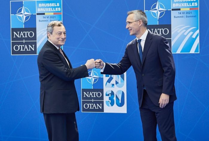 Nato, Draghi “Vertice per riaffermare alleanza con Usa”