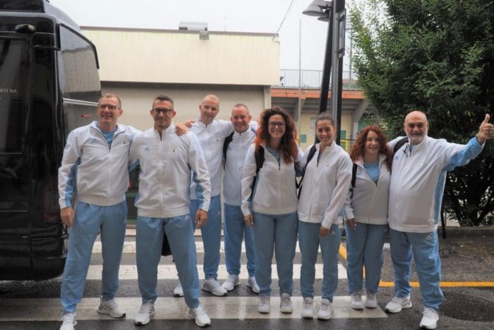 La squadra olimpica di San Marino in viaggio verso Tokyo