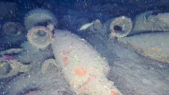 Isola delle Femmine, ritrovata nave romana a 92 metri di profondità