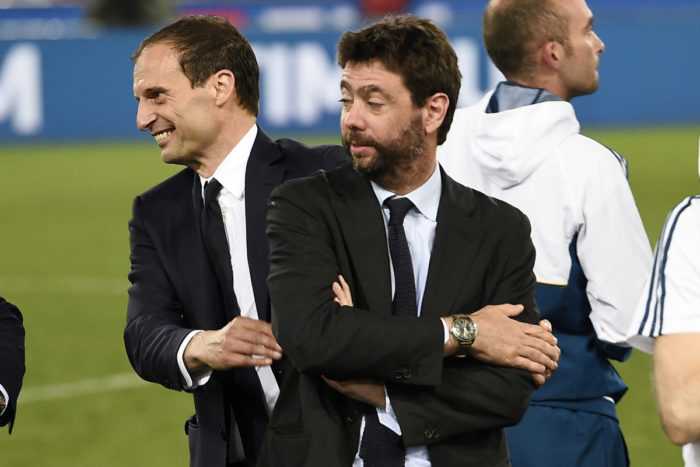 Agnelli “Con Allegri nel solco della tradizione Juve”