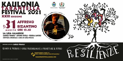 Seconda serata del Kaulonia Tarantella Festival Stasera di scena la lira calabrese con Gabriele Trimboli, Antonio Critelli e Federica Santoro