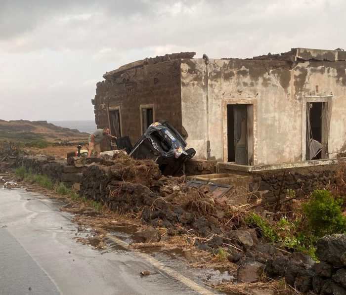 Tromba d’aria a Pantelleria. Due morti e 9 feriti, uno è grave