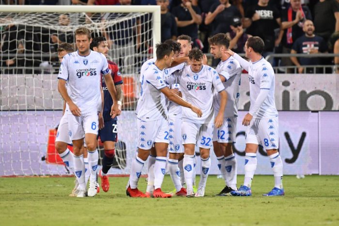 Colpo Empoli, il Cagliari cede 2-0 in casa