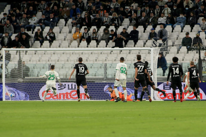 Maxime Lopez al 95°, colpaccio Sassuolo in casa della Juve