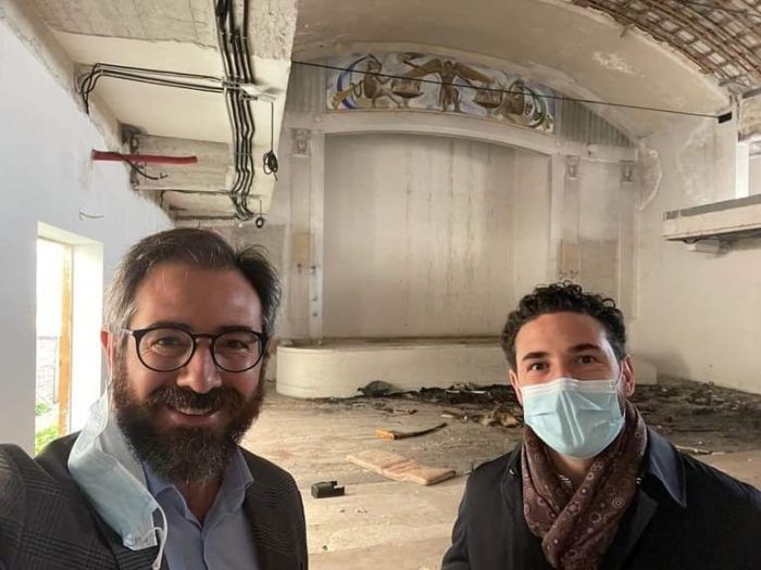 A Monreale ripartono i lavori al Cinema Imperia dopo nove anni