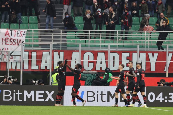 Kessie e Saelemaekers, Milan batte Salernitana 2-0