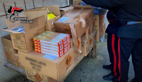 Sequestrati 120 kg di fuochi di artificio illegali nella Locride Denunciato un 31enne, per fabbricazione, commercio abusivo di materiale esplodente e detenzione illegale di esplosivi