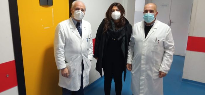 Pasqualina Straface incontra i medici dell’ospedale  Spoke di Corigliano Rossano