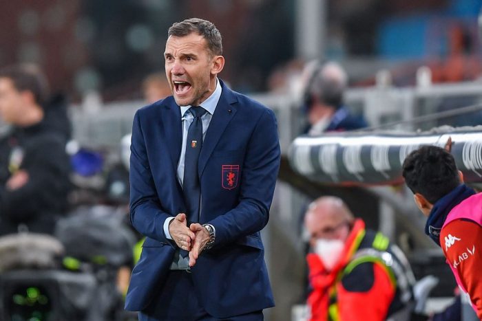 Il Genoa esonera Andriy Shevchenko