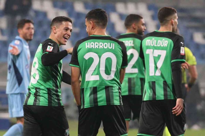 Il Sassuolo si regala la Juve in Coppa Italia, Cagliari ko