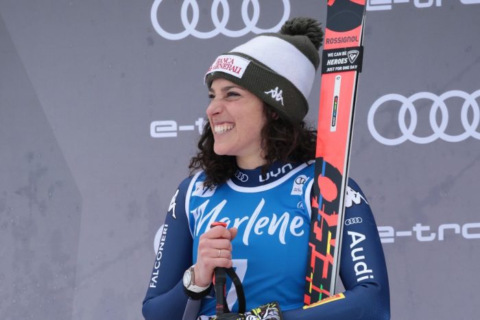 Vittoria ex aequo Brignone-Huetter in Super-G a Garmisch