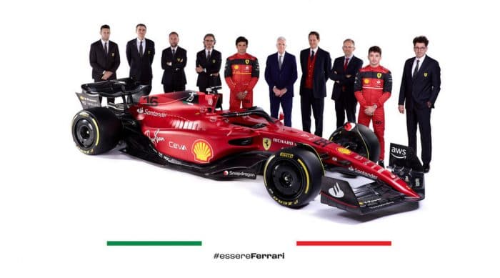 Ferrari presenta F1-75, Elkann “Passione tifosi la spinta”