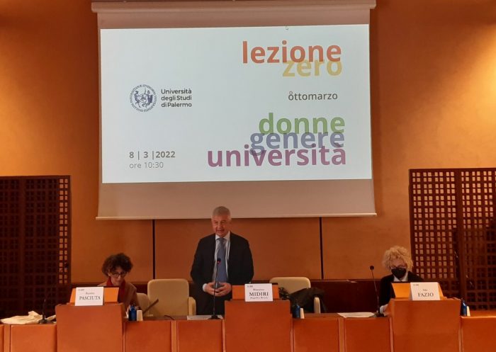 8 Marzo, all’Università di Palermo “lezione zero” sull’uguaglianza di genere