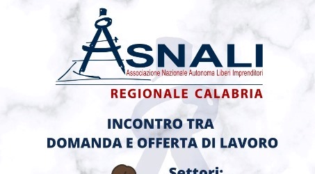 As.N.A.L.I, giornata dal titolo “IncontraLavoro” Tale occasione ha come obiettivo di favorire l’incontro tra domanda e offerta di lavoro, per far emergere il talento e sviluppare la competitività d’ impresa