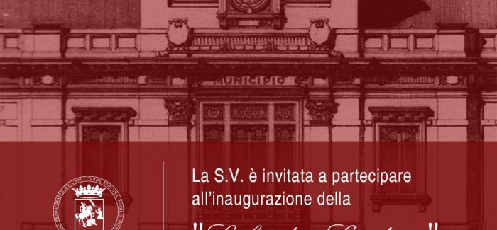 27 APRILE 1922 – 27 APRILE 2022: la Sala dei Sindaci ed un annullo filatelico per celebrare il centenario dall’inaugurazione di Palazzo San Giorgio Appuntamento mercoledi alle 16.30 per l'inaugurazione della Sala dei Sindaci e la presentazione dell'annullo filatelico di Poste Italiane