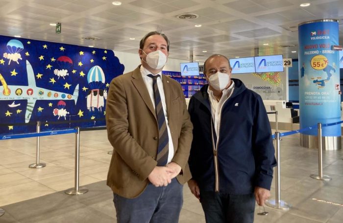 Covid, chiude l’area tamponi all’aeroporto di Palermo